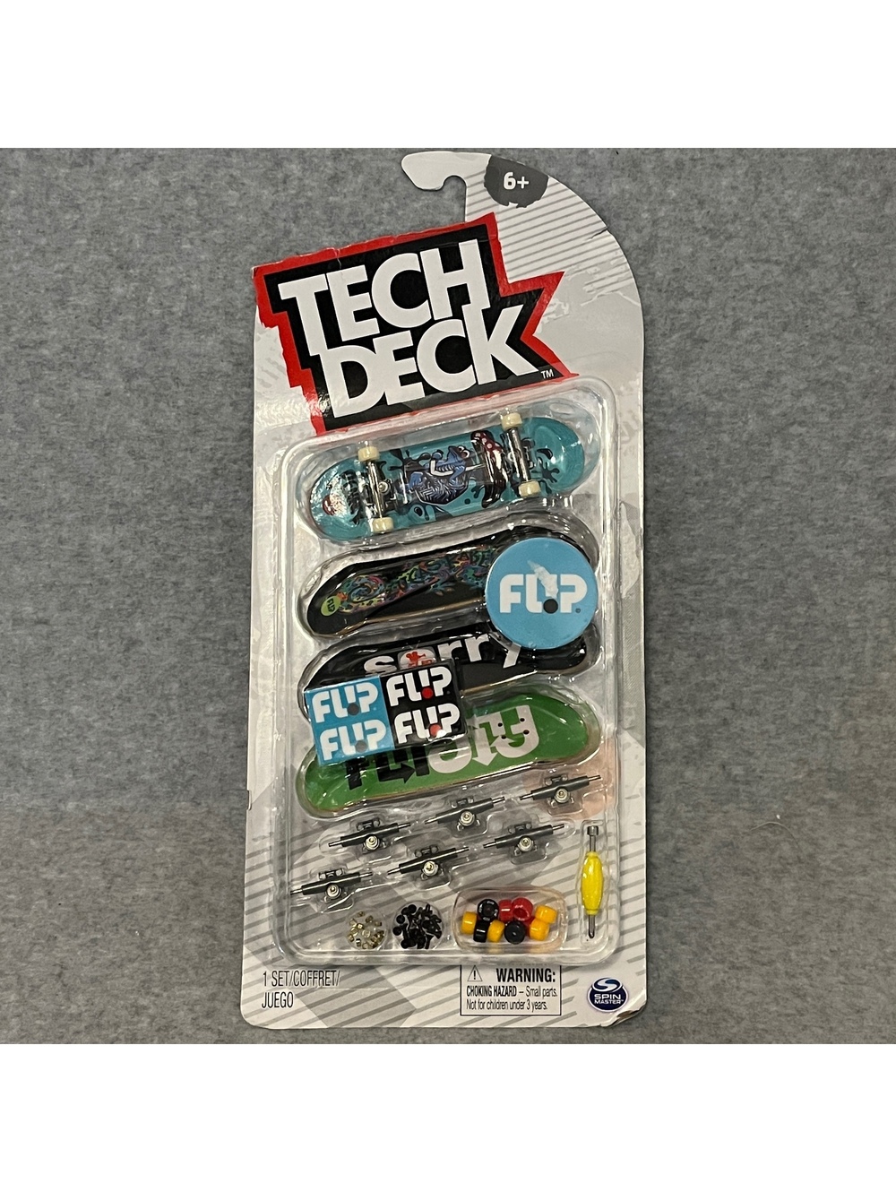 Tech Deck FLIP Skateboards Ultra DLX 4 Pack Fingerboards 6028815 New Sealed